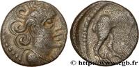 FRANCE Denier EDVIS à l’ours EDUENS, ÆDUI (BIBRACTE, Area of the Mont-Beuvray) Autun (71) c. avant 52 AC. (13mm, 1,84g, 7h) -