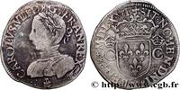 FRANCE Teston, 2e type CHARLES IX Bordeaux 1566 (29mm, 9,38g, 3h) -