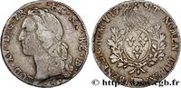 FRANCE Écu aux branches d’olivier, tête ceinte d’un bande LOUIS XV THE BELOVED Pau 1752 (40,5mm, 28,85g, 6h) -