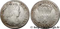 FRANCE Quart d'écu, portait à la mèche longue LOUIS XIV THE SUN KING Paris 1649 (27,5mm, 6,64g, 6h) -