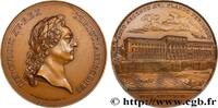 FRANCE Médaille, Construction de l’Hôtel des monnaies, re MONUMENTS Monnaie de Paris (1770)/1975 (63,5mm, 122,3g, 12h) -