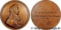FRANCE Médaille, Amical hommage de ses collègues du Tréso PERSONNAGES n.d. (60,5mm, 113,9g, 12h) -