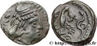 FRANCE Bronze “à l’aigle et au serpent” GALLIA - CARNUTES (Beauce area) Chartres (28) c. avant 52 AC. (16,5mm, 3,65g, 9h) -