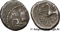 FRANCE Denier KALETEDOY, au delta renversé GALLIA BELGICA - LINGONES (Area of Langres) c. 80-50 AC. (13mm, 1,81g, 8h) -