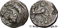FRANCE Denier à la tête casquée EDUENS, ÆDUI (BIBRACTE, Area of the Mont-Beuvray) Autun (71) c. 80-50 AC. (13,5mm, 1,35g, 5h) -