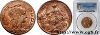 FRANCE 5 centimes Daniel-Dupuis III REPUBLIC 1900 (25mm, 5g, 6h) -