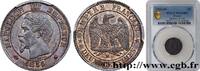 FRANCE Deux centimes Napoléon III, tête nue SECOND EMPIRE Strasbourg 1856 (20mm, 2g, 6h) -