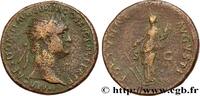 THE FLAVIANS (69 AD to 96 AD) Dupondius DOMITIANUS Rome 90 (28mm, 12,26g, 7h) -