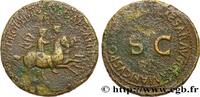 THE JULIO-CLAUDIANS (27 BC to 69 AD) Dupondius NERO and DRUSUS CAESARS Rome 40-41 (29,5mm, 10,78g, 6h) -