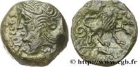 FRANCE Bronze SVTICOS, classe II au lion VELIOCASSES (Area of Norman Vexin) c. 50-40 AC. (15,5mm, 3,17g, 7h) -