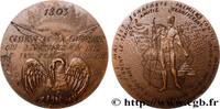 FRANCE Médaille, Commémoration de la cession de la Louisi ÉTATS-UNIS D'AMÉRIQUE Monnaie de Paris 1973 (80,5mm, 215,7g, 12h) -