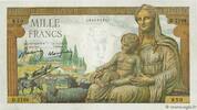 FRANCE 1000 Francs DÉESSE DÉMÉTER FRANCE 1000 Francs DÉESSE DÉMÉTER 1942 XF -