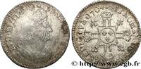 FRANCE Demi-écu aux huit L, 2e type LOUIS XIV THE SUN KING Reims 1704 (35,5mm, 13,58g, 6h) -