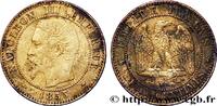 FRANCE Deux centimes Napoléon III, tête nue SECOND EMPIRE Marseille 1855 (20mm, g, 6h) -