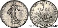 FRANCE 1 franc Semeuse, nickel V REPUBLIC Paris 1960 (24mm, 6g, 6h) -
