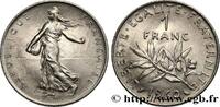 FRANCE 1 franc Semeuse, nickel V REPUBLIC Paris 1960 (24mm, 6g, 6h) -