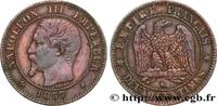 FRANCE Deux centimes Napoléon III, tête nue SECOND EMPIRE Bordeaux 1857 (20mm, 2,02g, 6h) -