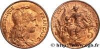 FRANCE 5 centimes Daniel-Dupuis III REPUBLIC 1907 (25mm, 5,04g, 6h) -