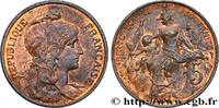 FRANCE 5 centimes Daniel-Dupuis III REPUBLIC 1904 (25mm, 5g, 6h) -