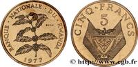 RWANDA Essai de 5 Francs RWANDA Paris 1977 (25mm, g, 6h) -