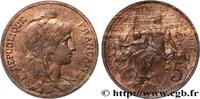 FRANCE 5 centimes Daniel-Dupuis III REPUBLIC 1898 (25mm, 4,87g, 6h) -