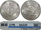 FRANCE 2 francs Francisque FRENCH STATE 1943 (27mm, 2,18g, 6h) -