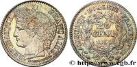 FRANCE 20 centimes Cérès, IIe République II REPUBLIC Paris 1850 (15mm, 1,01g, 6h) -