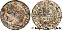 FRANCE 20 centimes Cérès, IIe République II REPUBLIC Paris 1850 (15mm, 1,01g, 6h) -