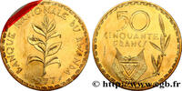 RWANDA Essai de 50 Francs RWANDA Paris 1977 (29mm, g, 6h) -