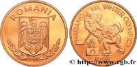 ROMANIA Piéfort 100 Lei Proof Jeux Olympiques d’hiver de N ROMANIA 1998 (37mm, 41,96g, 12h) -