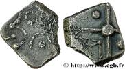 FRANCE Drachme assimilée “à la tête triangulaire”, S. 390 GALLIA - SOUTH WESTERN GAUL - CADURCI (Area of Cahors) IIe-Ier siècles av. J.-C. (12,5mm, 2g, h) -