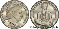TURKS & CAICOS ISLANDS 5 Crowns Proof 100e anniversaire de la reine mère TURKS & CAICOS ISLANDS 2000 (39,5mm, g, 12h) -