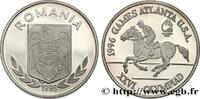 ROMANIA 100 Lei Proof Jeux Olympiques d’Atlanta - équitati ROMANIA 1996 (37mm, 26,95g, 12h) -
