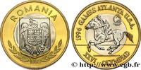 ROMANIA Piéfort 100 Lei Proof Jeux Olympiques d’Atlanta - ROMANIA 1996 (37mm, 38,55g, 12h) -