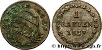 SWITZERLAND - CANTON OF BERN 1 Rappen SWITZERLAND - CANTON OF BERN Berne 1829 (15mm, 0,73g, 6h) -