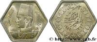 EGYPT 2 Piastres Roi Farouk an AH1363 EGYPT 1944 (18,5mm, 2,79g, 12h) -