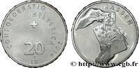 SWITZERLAND 20 francs - Le jass SWITZERLAND Berne 2014 (33mm, 20g, 12h) -