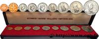 SWITZERLAND Série Flan Bruni Proof 8 Monnaies SWITZERLAND 1974 (mm, g, h) -
