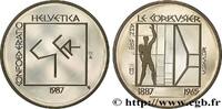 SWITZERLAND 5 Francs Proof 100e anniversaire de la naissance d SWITZERLAND Berne - B 1987 (31mm, g, 12h) -