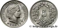 SWITZERLAND 5 Centimes (Rappen) SWITZERLAND Berne 1947 (16mm, 2,00g, 12h) -