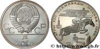 RUSSIA - USSR 5 Roubles Proof Jeux Olympiques de Moscou, jumping RUSSIA - USSR Léningrad 1978 (33mm, 16,67g, 12h) -