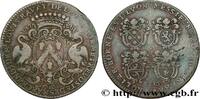 FRANCE Louis Ravat, troisième prévôté LYONNAIS - CONSULAT DE LYON 1713 (30mm, 8g, 6h) -