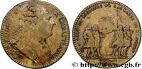 FRANCE LOUIS XVI - Corroyeurs, émission de 1777 CORPORATIONS 1755 (28,5mm, 7,78g, 6h) -