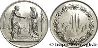 FRANCE Médaille de mariage, Couple antique AMOUR ET MARIAGE 1886 (34mm, 17,92g, 12h) -