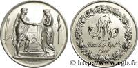 FRANCE Médaille de mariage, Couple antique AMOUR ET MARIAGE 1896 (34mm, 18,18g, 12h) -