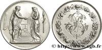 FRANCE Médaille de mariage, Couple antique AMOUR ET MARIAGE 1889 (34,5mm, 17,45g, 12h) -