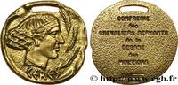 FRANCE Médaille, Confrérie des chevaliers servants de la BOULANGERIE et PATISSERIE : Corps de métier et compagnonnage n.d. (72mm, 102,91g, 12h) -