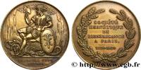FRANCE Médaille, Centenaire de la Société helvétique de b SUISSE 1920 (33,5mm, 13,67g, 12h) -