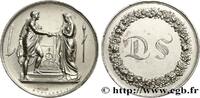 FRANCE Médaille de mariage, Couple antique AMOUR ET MARIAGE 1854 (34,5mm, 18,24g, 12h) -