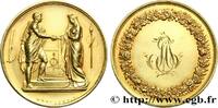 FRANCE Médaille de mariage, Couple antique AMOUR ET MARIAGE 1846 (34,5mm, 18,59g, 12h) -
